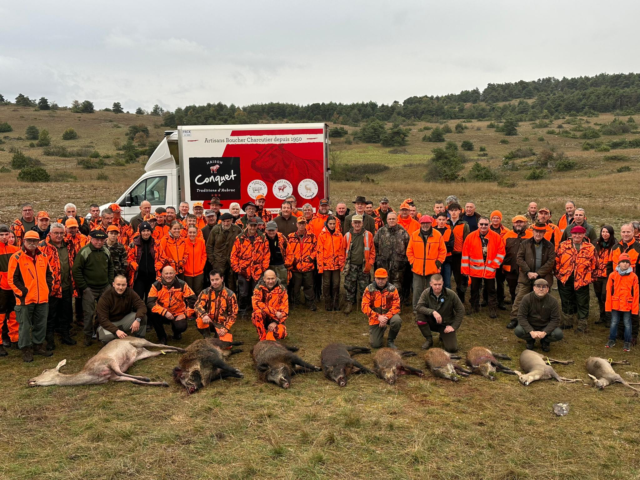 Les légionnaires et les chasseurs ont du cœur