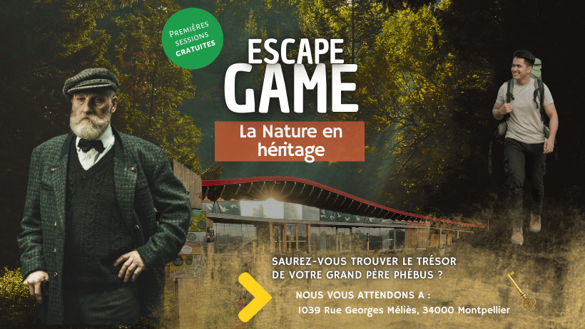  Lancement de l'Escape Game «La Nature en héritage» pour les entreprises