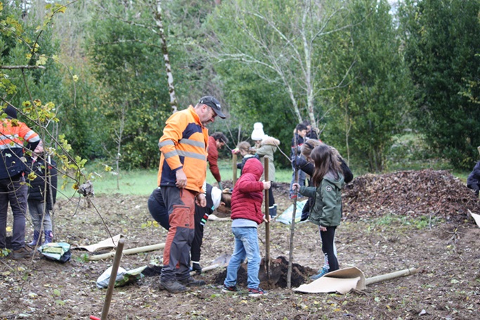 Ilot de Biodiversité : un chantier participatif sur la commune de Castelfranc